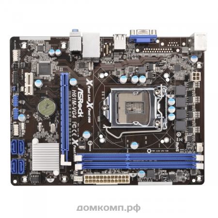 дешевая ASRock H61M-VG4